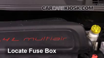 2016 Fiat 500X Easy 2.4L 4 Cyl. Fuse (Engine) Check